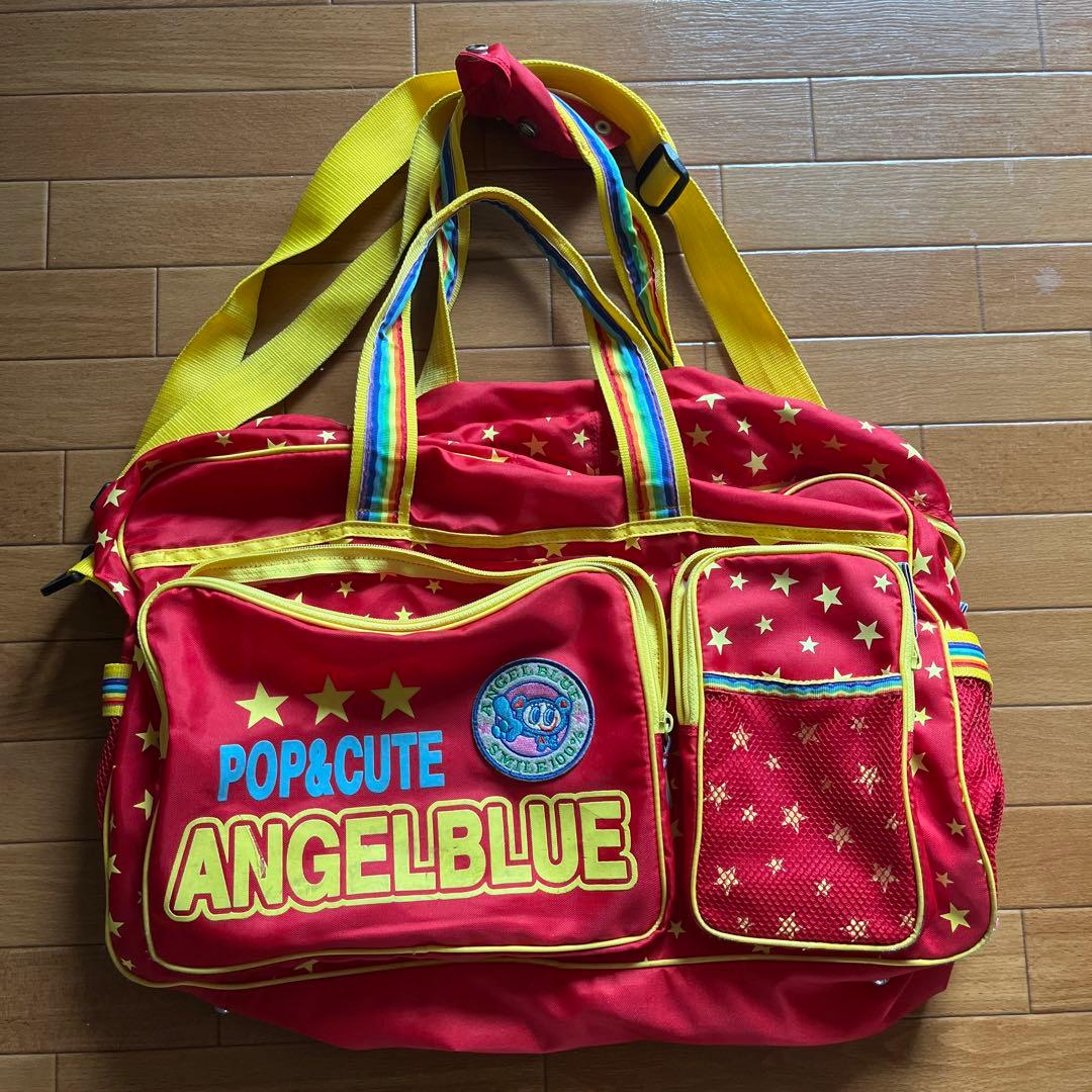 エンジェルブルーボストンバック - メルカリ