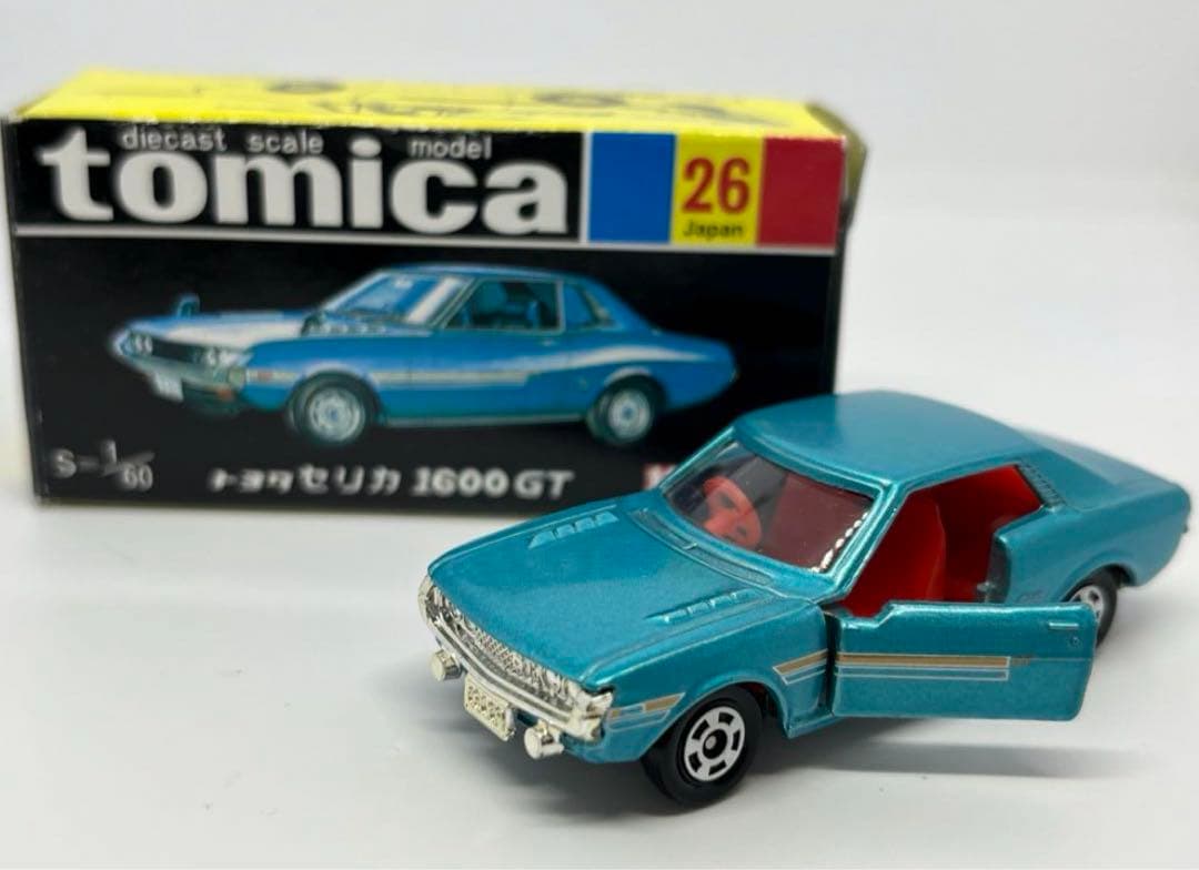 トミカ No.26 トヨタ セリカ 1600GT ブルー 中国製 - メルカリ