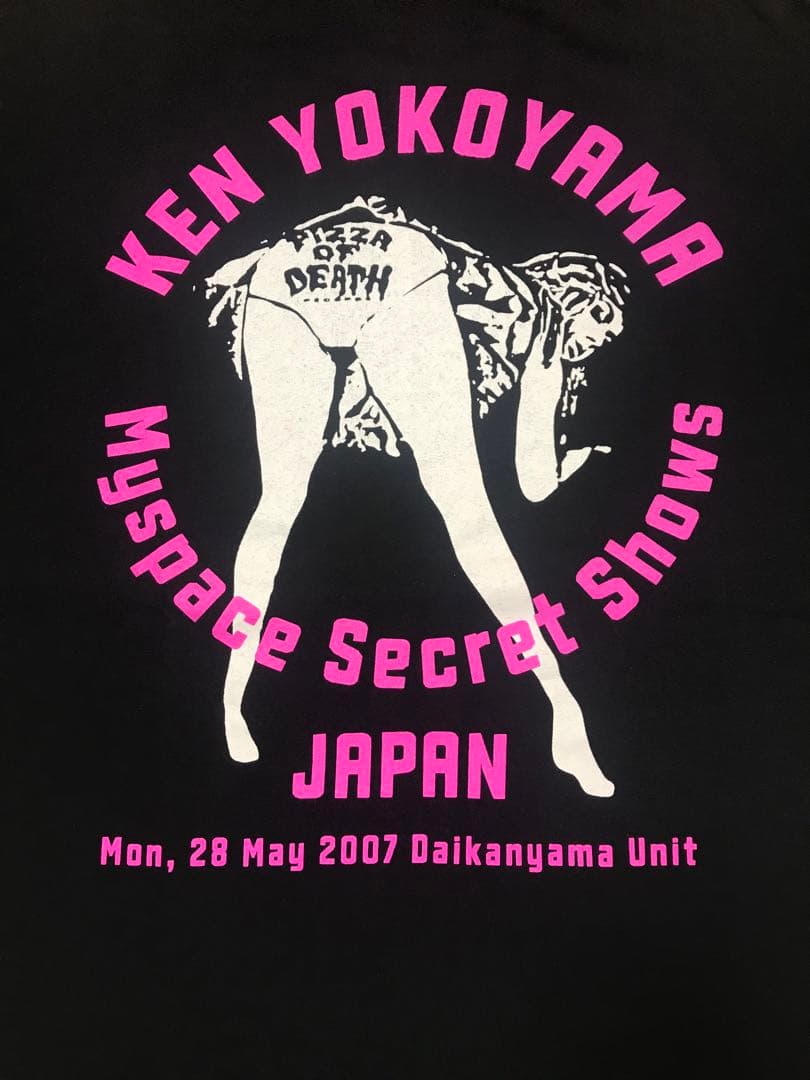 KEN YOKOYAMA『MyspaceSecretShows』Ｔシャツ横山 健