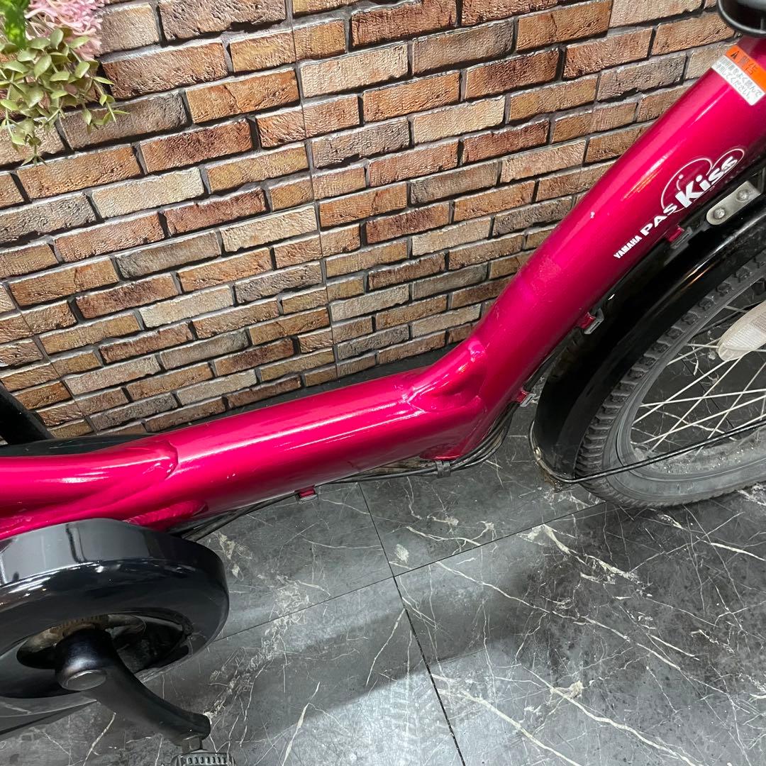 97】電動自転車 YAMAHA PAS Kiss ピンク 20インチ - メルカリ