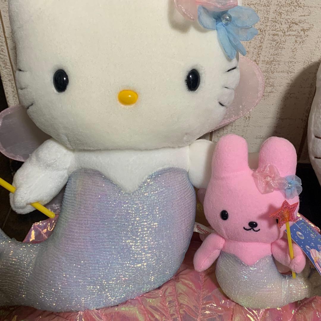 ハローキティ　レトロ　ぬいぐるみ　まとめ　人魚　新幹線　USJ 下まつ毛