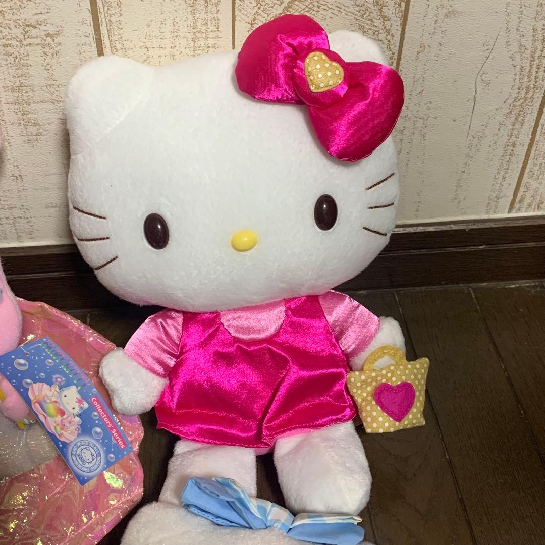 ハローキティ　レトロ　ぬいぐるみ　まとめ　人魚　新幹線　USJ 下まつ毛