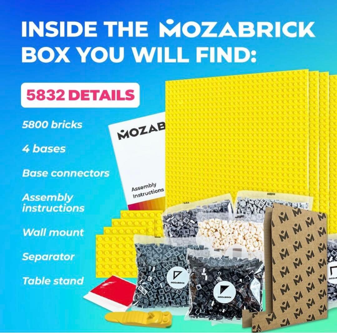 MOZABRICK★どれでも写真モザイク映画★　富山県在庫！ピックセルアート！