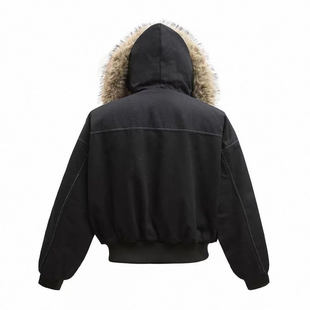 人気品⭐️新品・エッジライン裏ボアジャケットファー付き PCTOKYO M