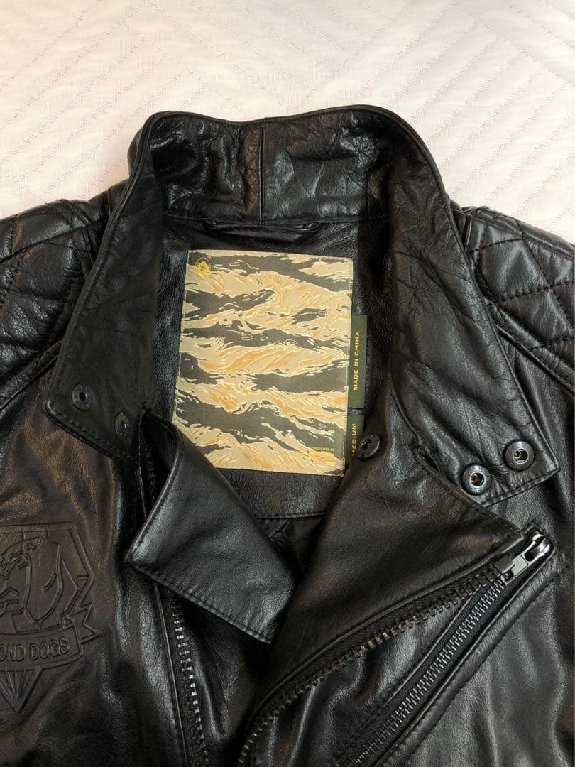 MGS5 Diamond Dogs スネーク レプリカ レザーJKT ライダース - メルカリ