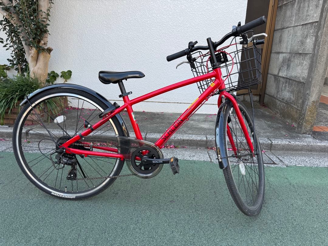 専用】BRIDGESTONE シュライン 子供用自転車 レッド 赤 26インチ