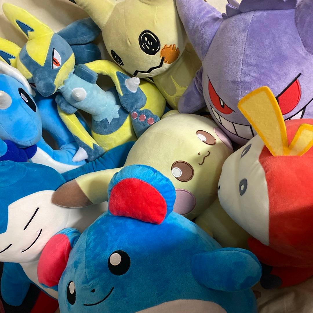 ポケモン ぬいぐるみ まとめ売り 8体セット - メルカリ