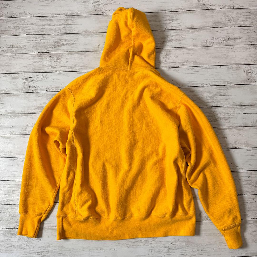 K*i様 Champion リバースウィーブ パーカー イエロー L 2XL ホ - メルカリ