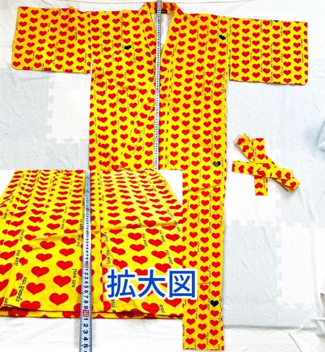 【激レア・希少品】《新品未使用》hideレモネード イエローハート 浴衣