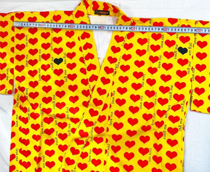 【激レア・希少品】《新品未使用》hideレモネード イエローハート 浴衣