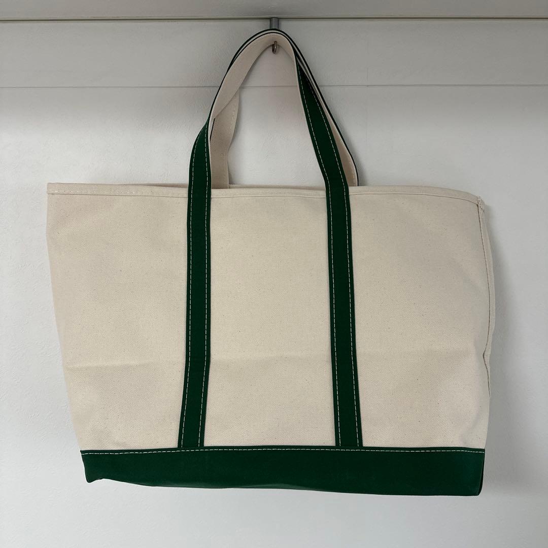 【L.L.Bean】USA製 ボートアンドトート ラージ グリーン 新品未使用