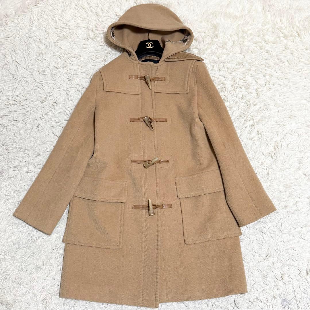 ヘリンボーン✨バーバリーロンドン ダッフルコート ロング丈 ノバ
