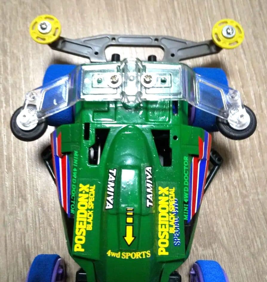 タミヤ製品□ミニ四駆□プロトエンペラーZX塗装済み組み立て完成品