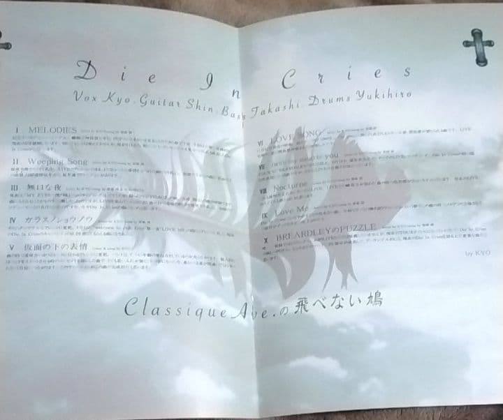 ミュージシャン DIE IN CRIES