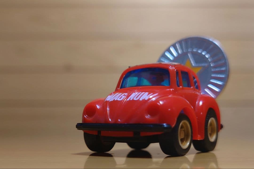 チョロQタカラ ゼロヨンQ太マグナム号(屋根シール付)＆特製コイン中古