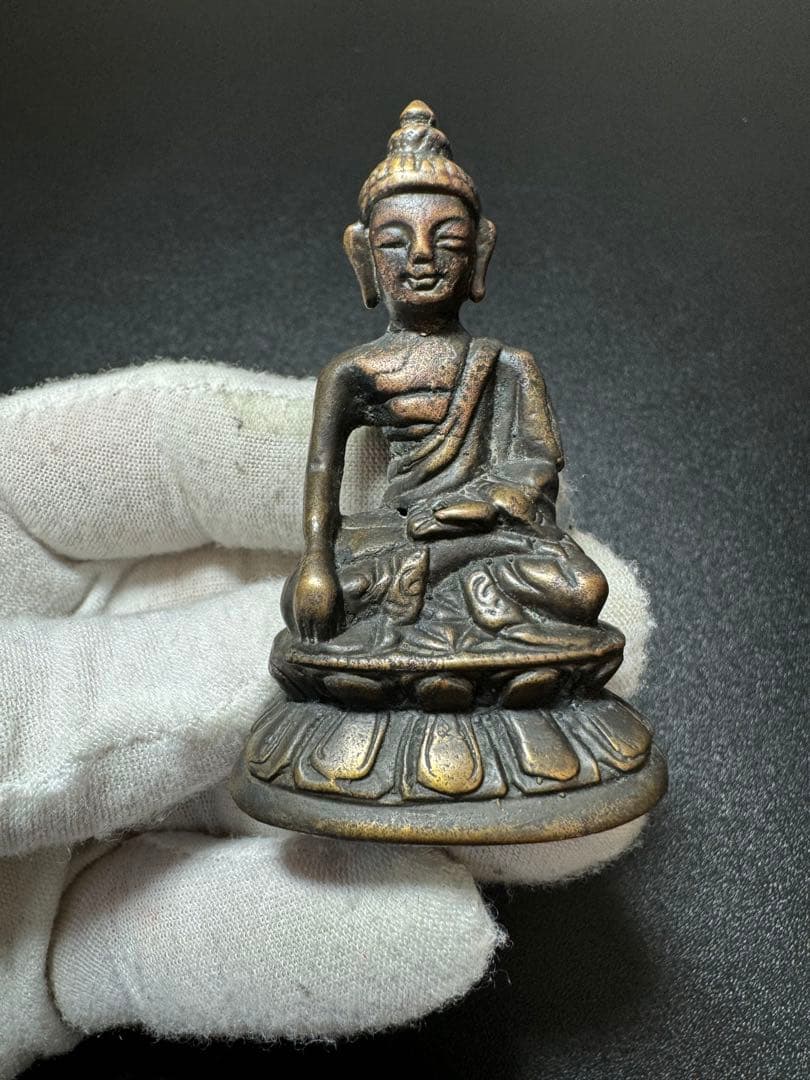 仏教 お守り W唐代仏像 開運風水重厚 極細工 工芸品 美術品置物 神像