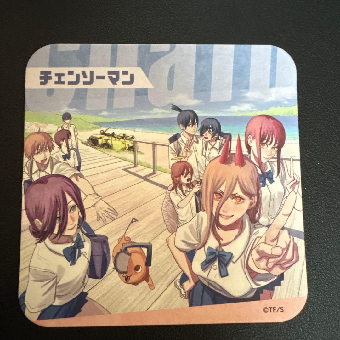 チェンソーマン アートコースター レゼ マキマ 天使 デンジ ポチタ