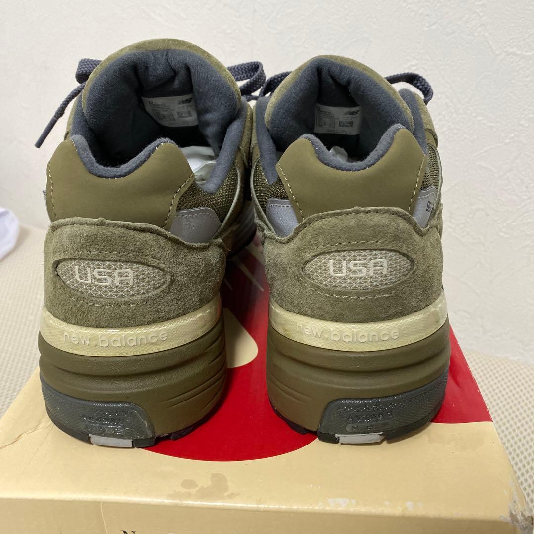 New Balance U992GL オリーブ 大人気992、カラー希少‼️ - メルカリ