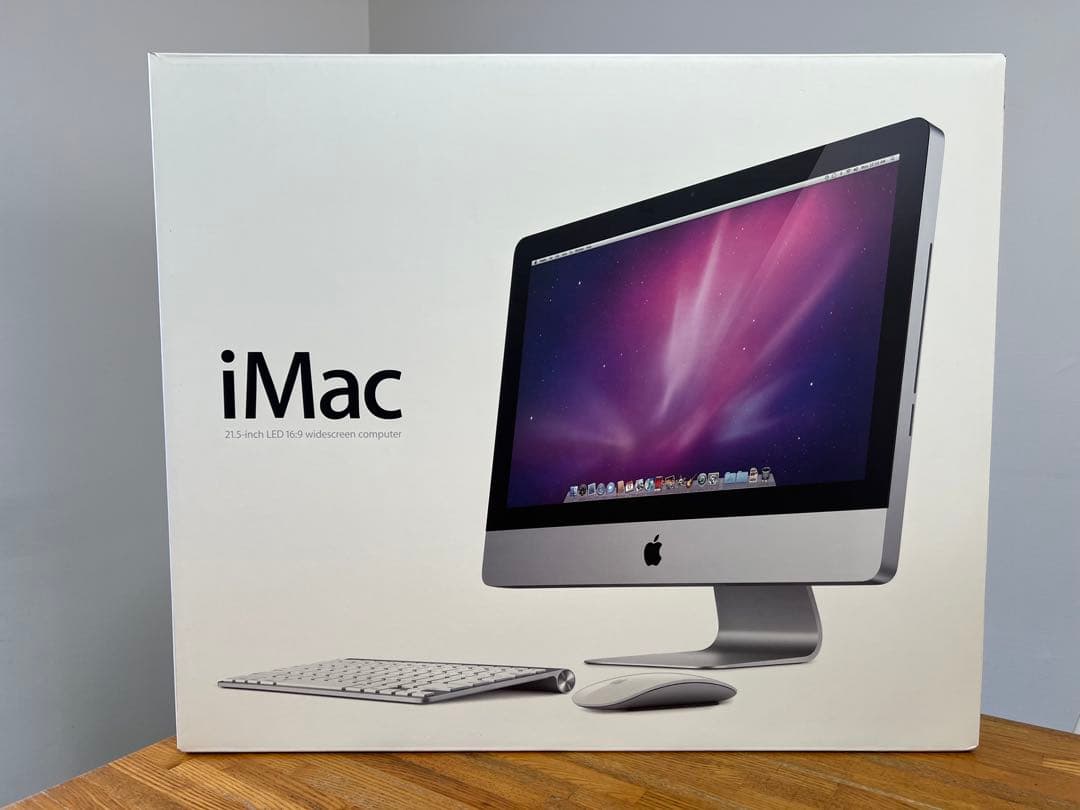 元箱＆外箱あり iMac 21.5インチ + キーボード・マウス