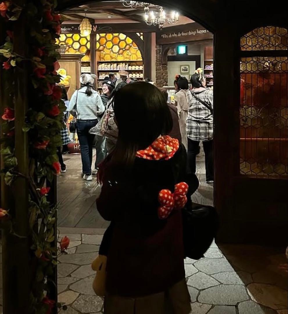 ミニーマウス ディズニー　ミニー　ファンキャップマフラー