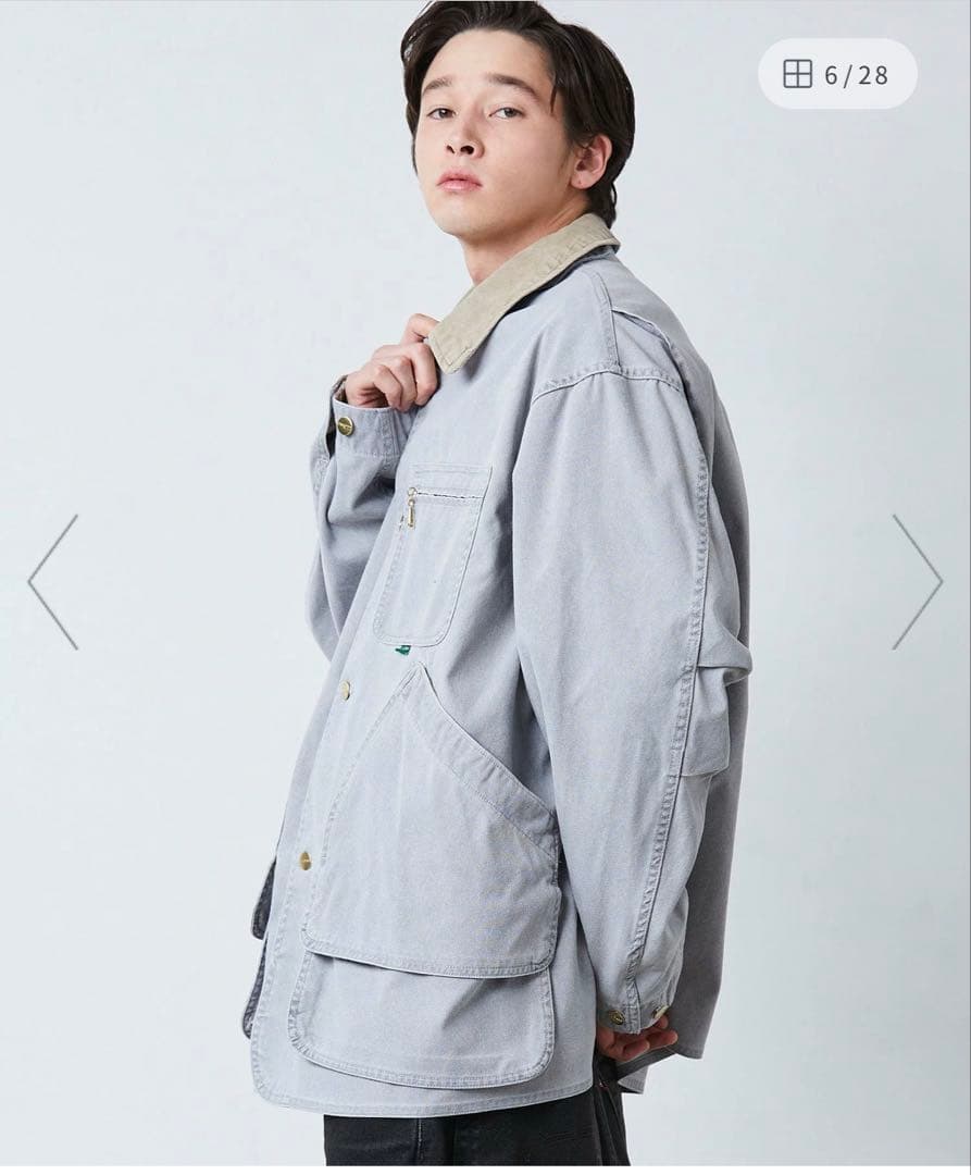 L.L.Bean グレー プロスペクト ハーバー フィールド コート L