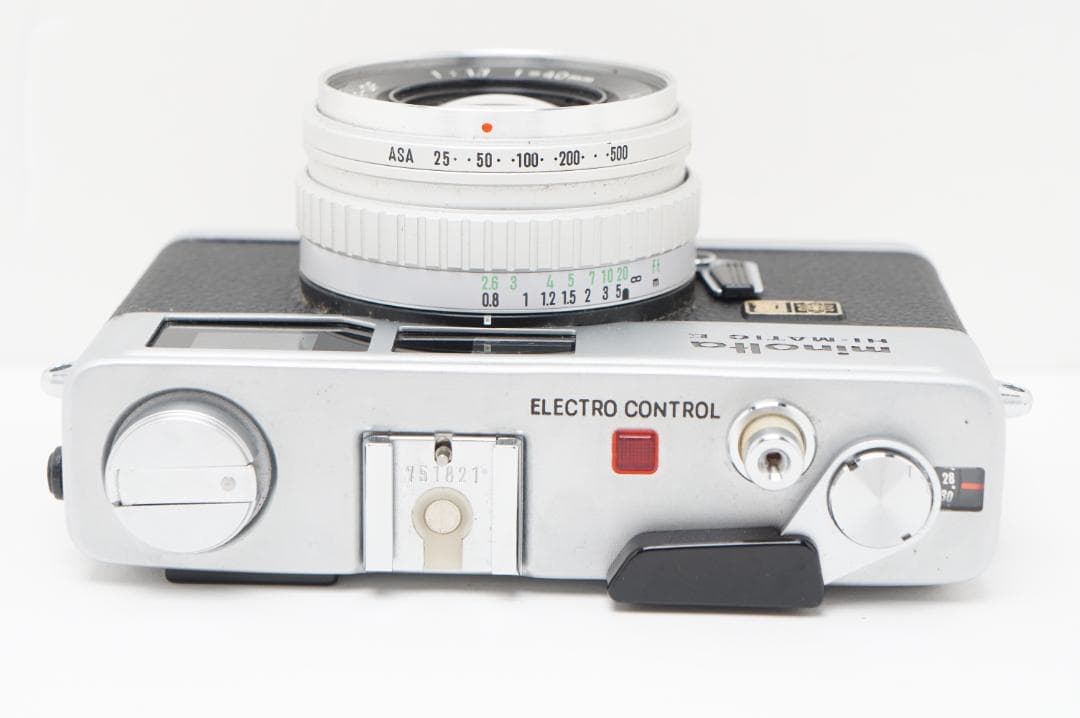 動作＞MINOLTA HI-MATIC E フィルムカメラ - メルカリ