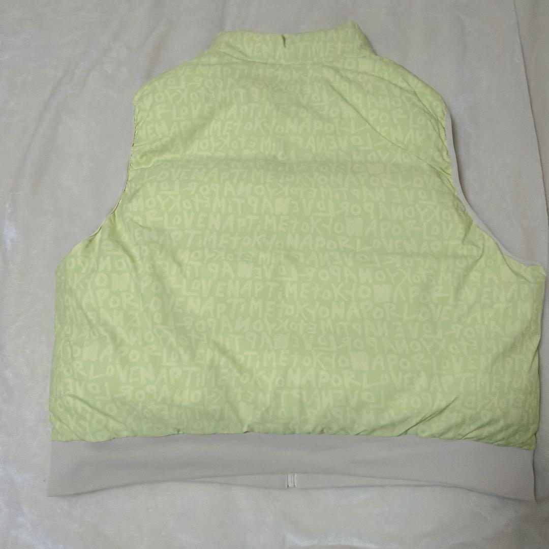 naptime. キルティングダウンベスト Nissy 西島隆弘