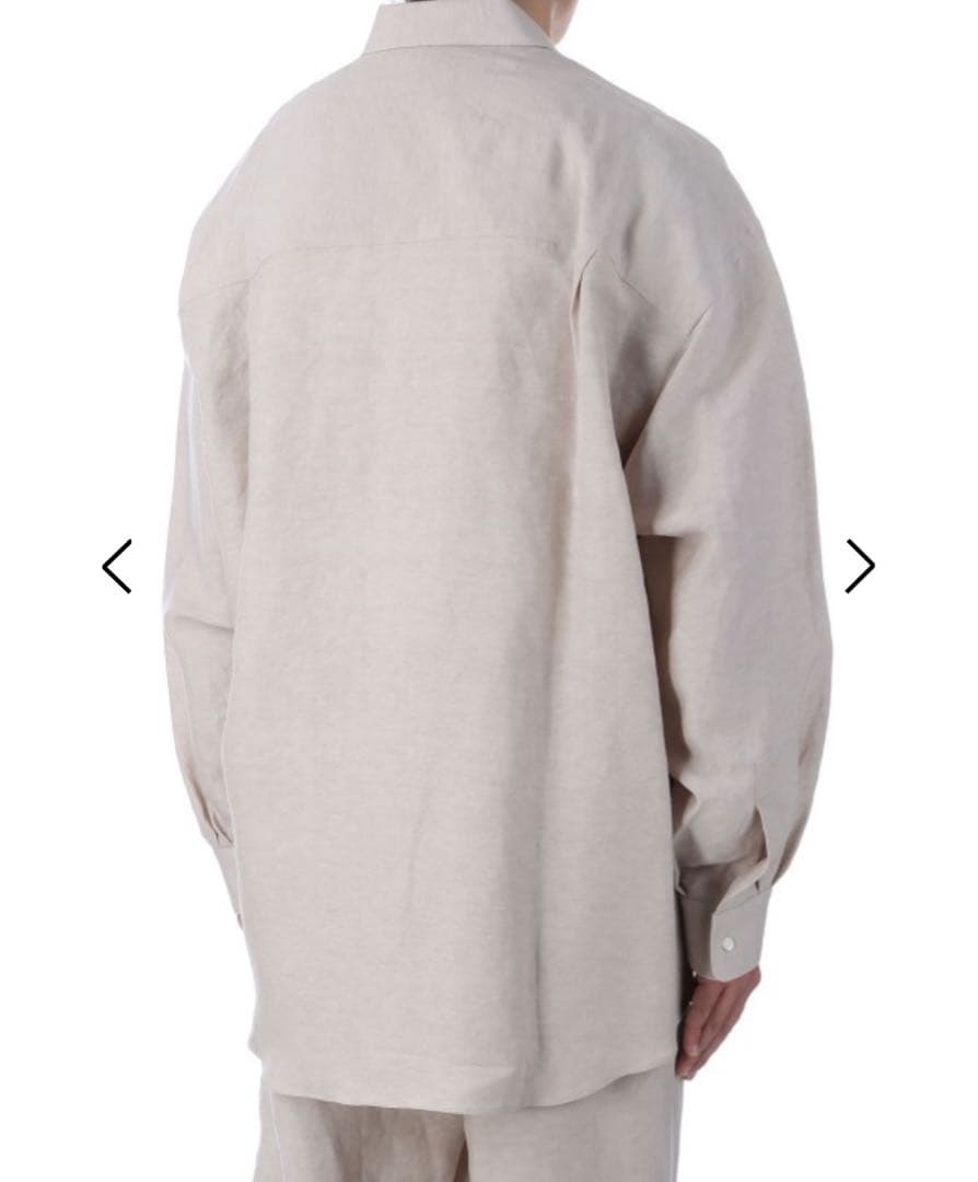 あ*う様 Graphpaper 25SS LINEN CUPRO ワイド シャツ - メルカリ