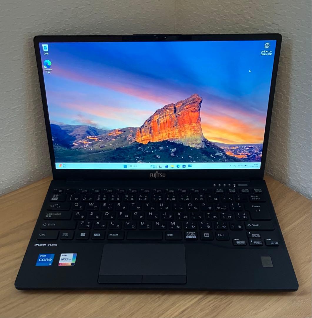 富士通U9312/K LTE 8GB/256GB 12世代Core i5 LIFEBOOK 富士通 FUJITSU U9312/K FMVU49022 Core i5 8GB メモリ 256GB