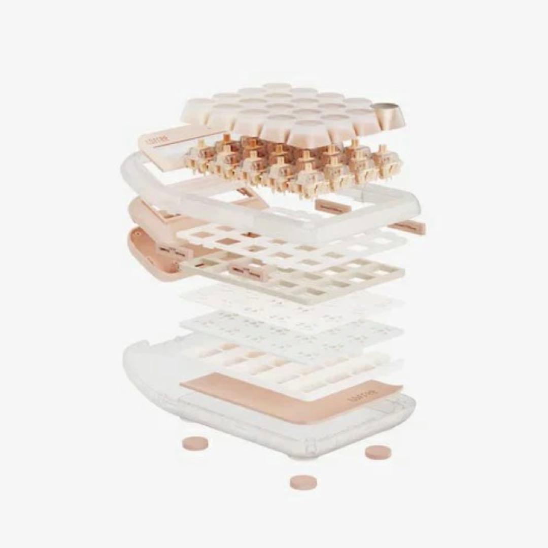 新品未使用 lofree 光る電卓 テンキー 韓国 貯金 バインダー EH121