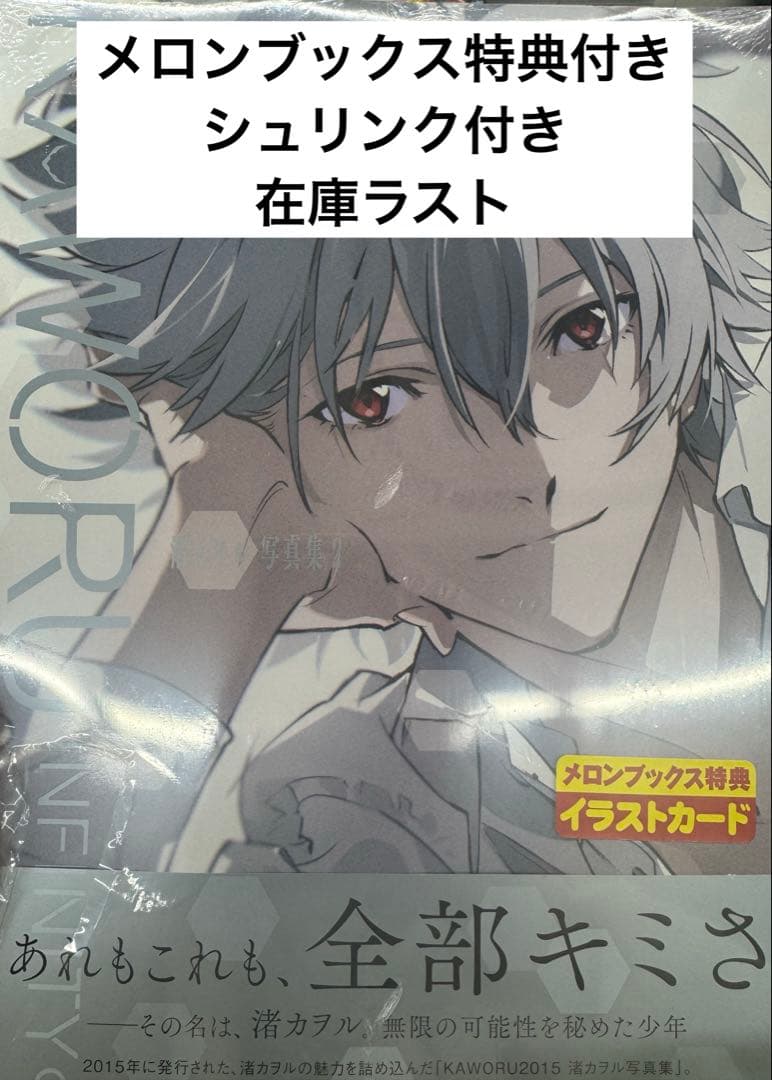 未開封 KAWORU INFINITY∞ 渚カヲル写真集2 メロンブックス 特典