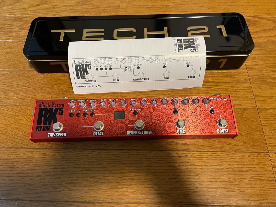 美品】Tech21 Fly Rig2 RK5 v2 Richie Kotzen - メルカリ
