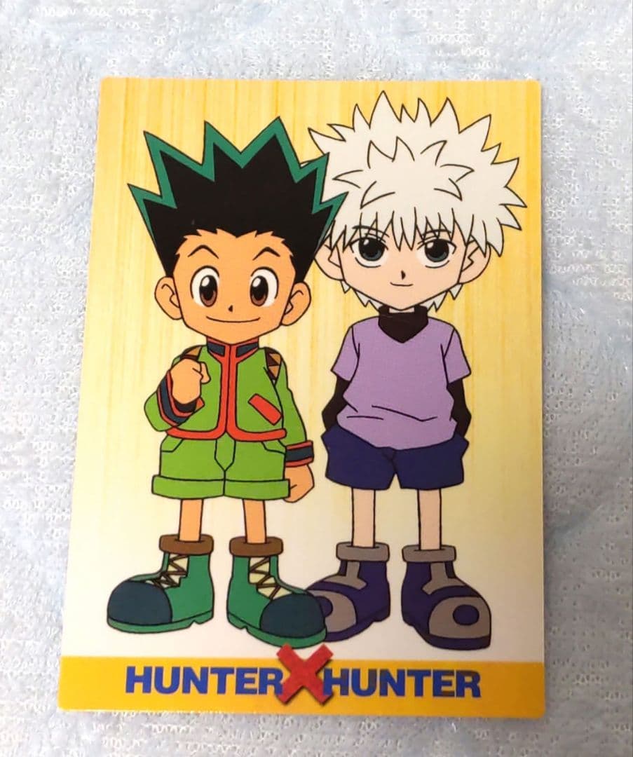 当時物、レア、美品】ハンターハンター カードダスマスターズ ゴン