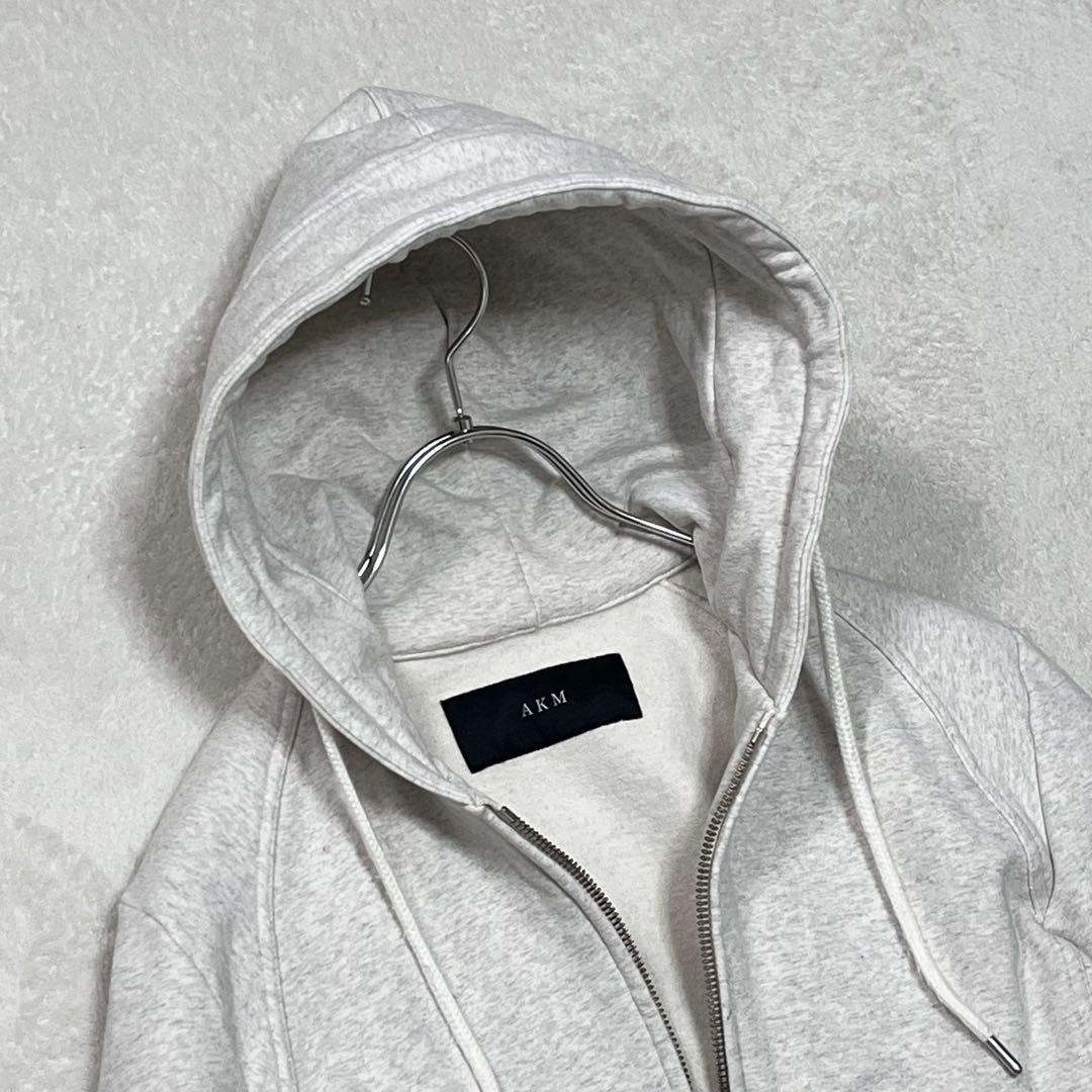 AKM』定価6.6万 ストレッチジャージパーカー ダブルジップアップ