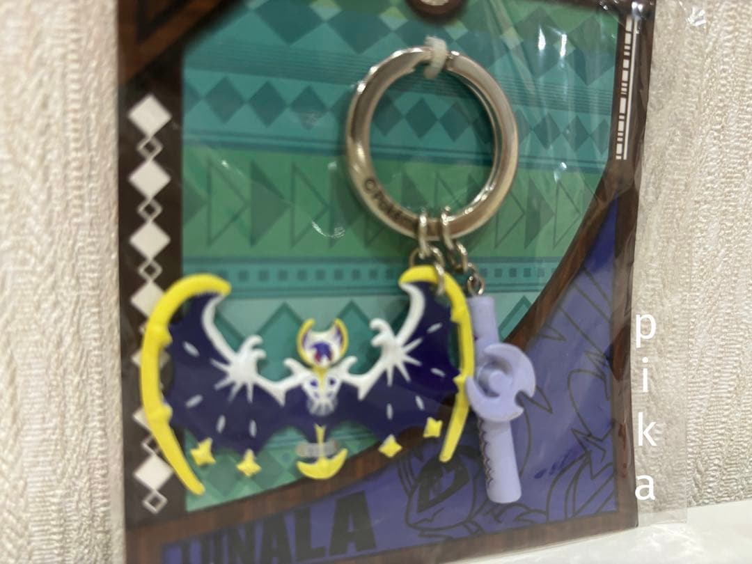 激レア ポケモンセンター ルナアーラとつきのふえ キーホルダー