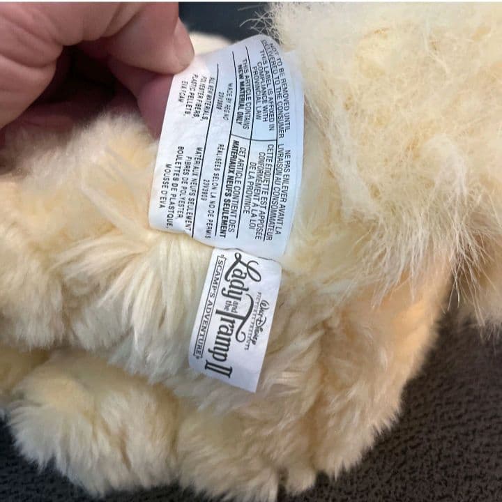 ディズニー【わんわん物語 II 】ぬいぐるみ　エンジェル　　10インチ