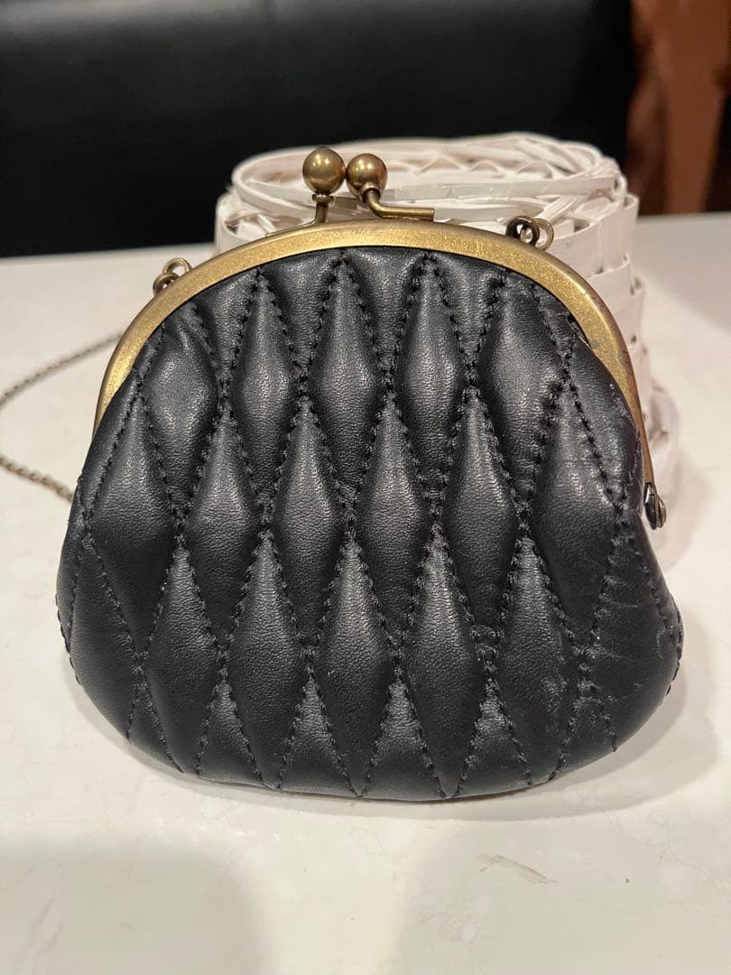 BackDrop ブラック レザー ケース BACKDROP Leathers バックドロップレザーズ MIDDLE BILL WALLET ミドル