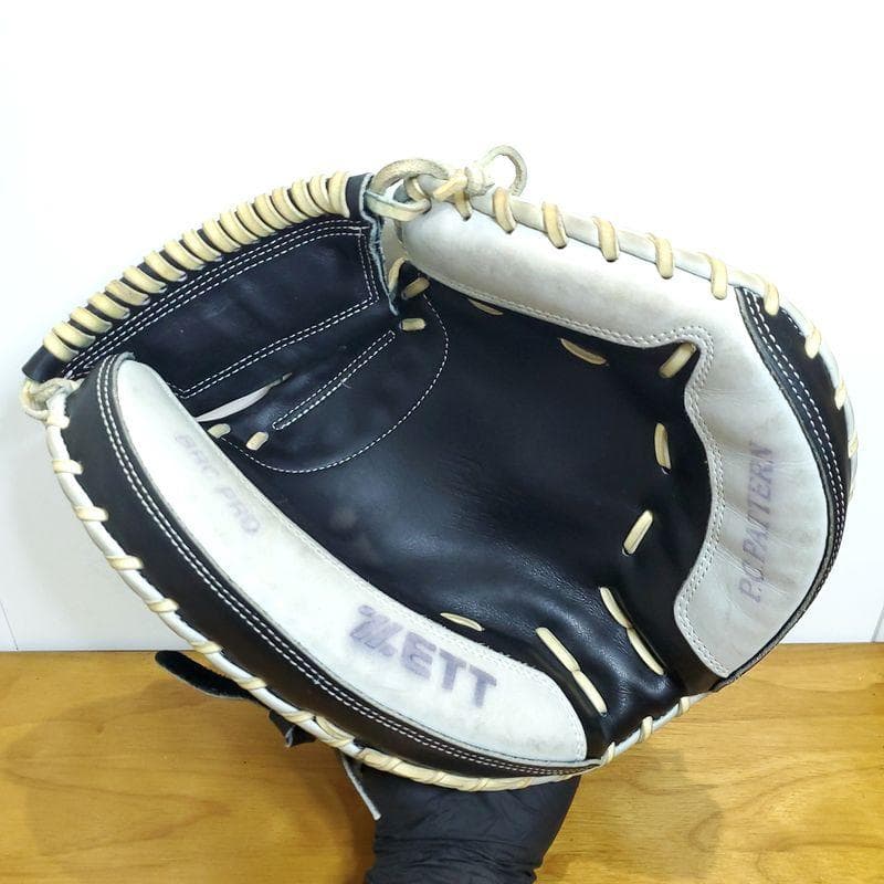 ZETT 里崎モデル 日本製 プロステイタス キャッチャーミット 軟式