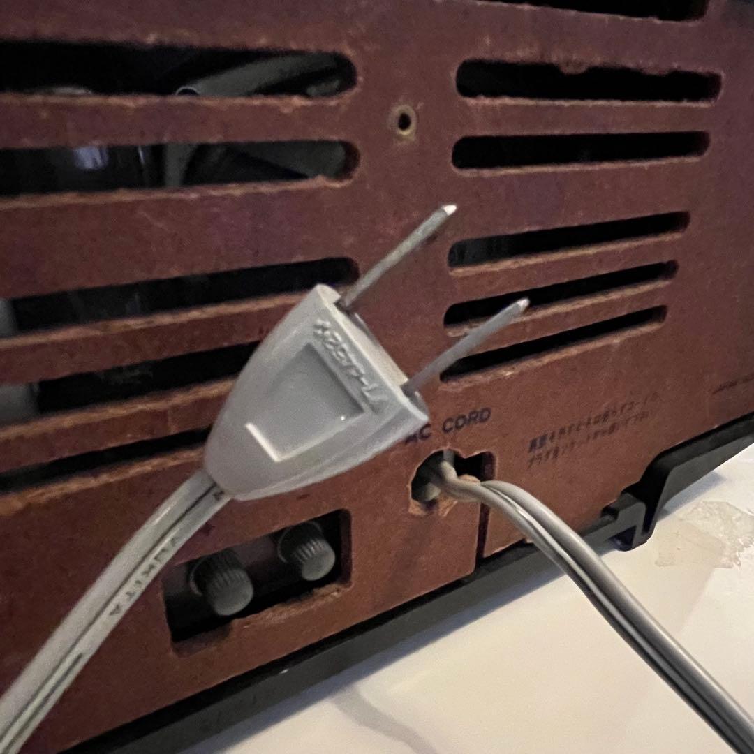 ONKYO 音響 真空管ラジオ 真空菅交換済み 動作品 os-135 昭和レトロの