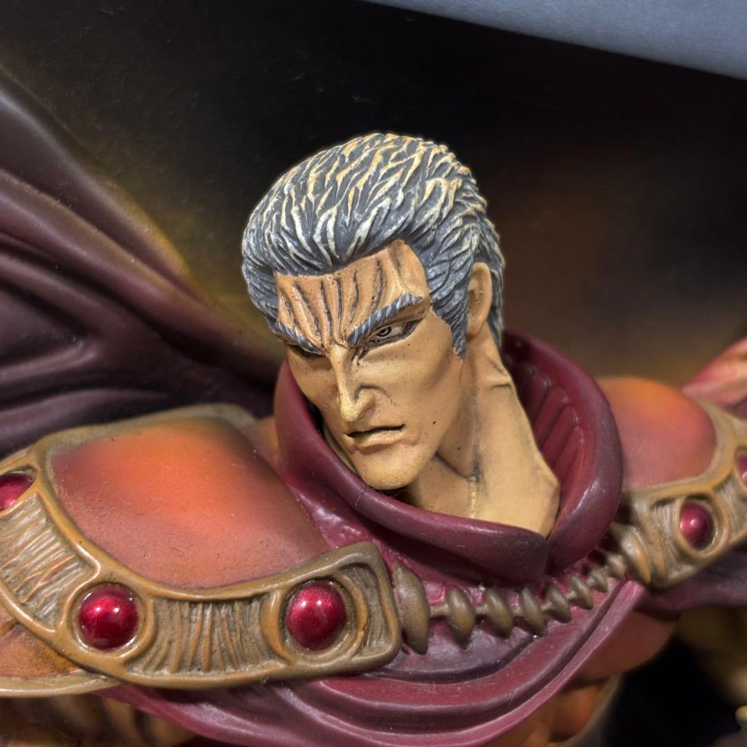 北斗の拳 ケンシロウ ラオウ 立体フィギュア ポスター スタンド 重厚 正規品