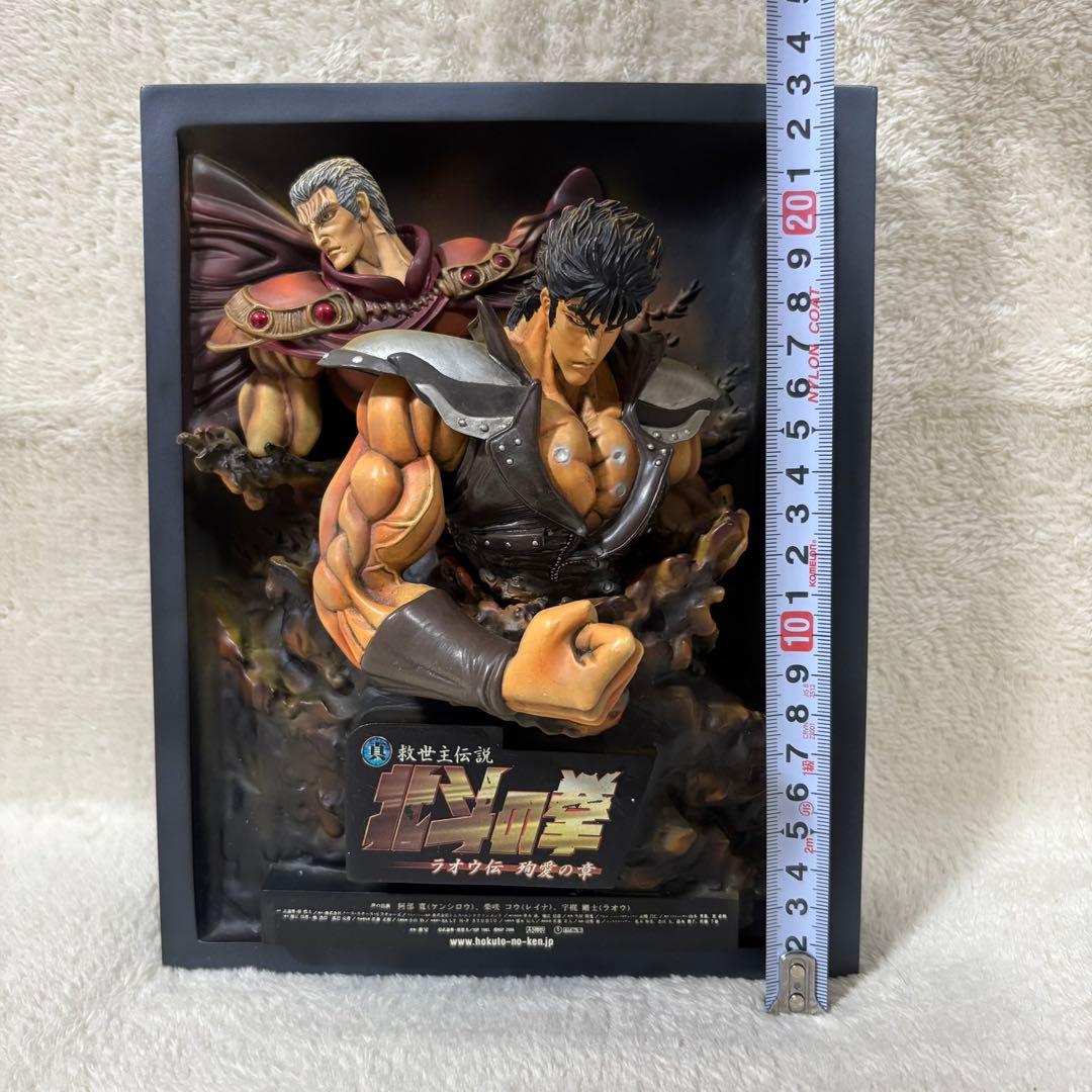 北斗の拳 ケンシロウ ラオウ 立体フィギュア ポスター スタンド 重厚 正規品