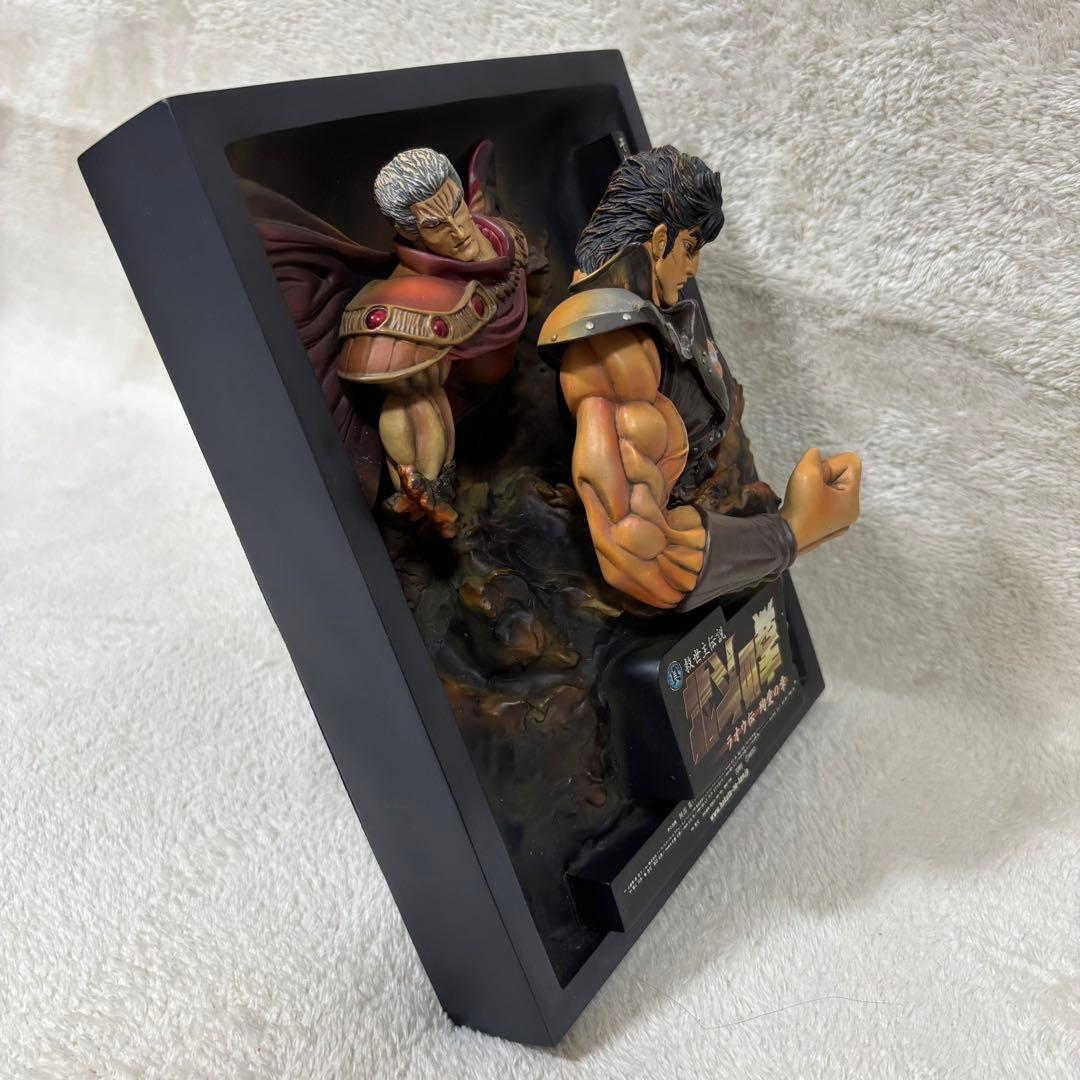 北斗の拳 ケンシロウ ラオウ 立体フィギュア ポスター スタンド 重厚 正規品