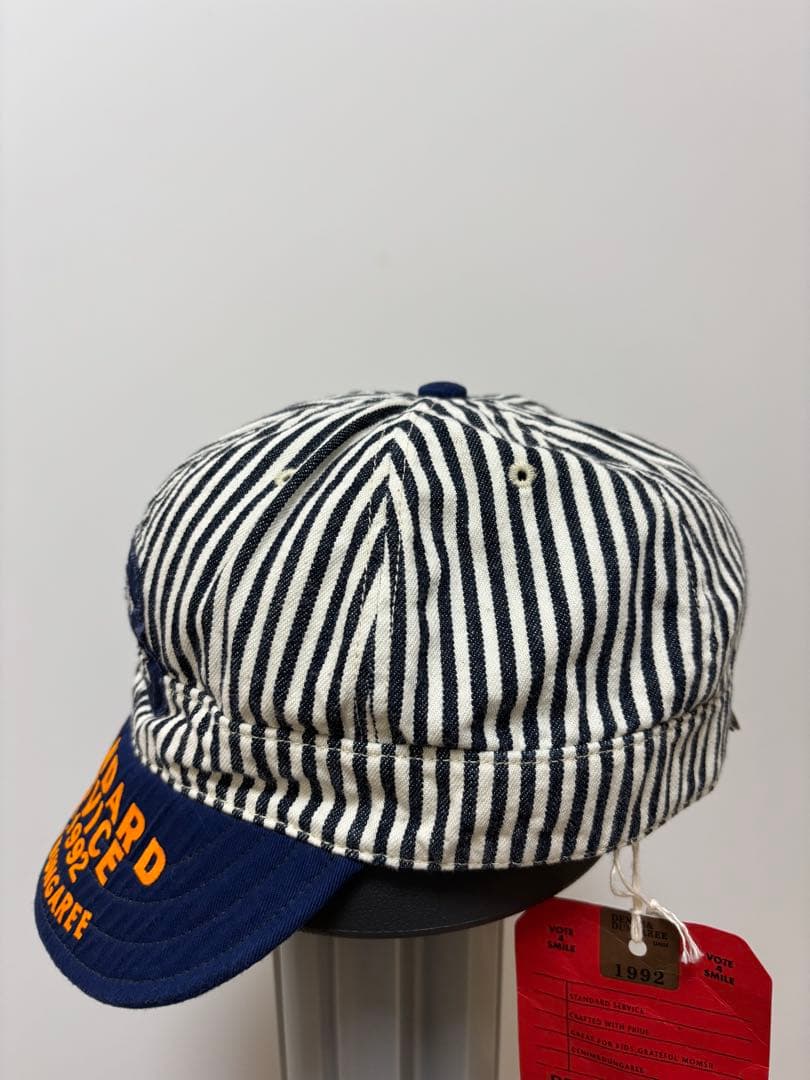 DENIM DUNGAREE Bパッチ ワッペン ヒッコリー キャップ 58 - メルカリ