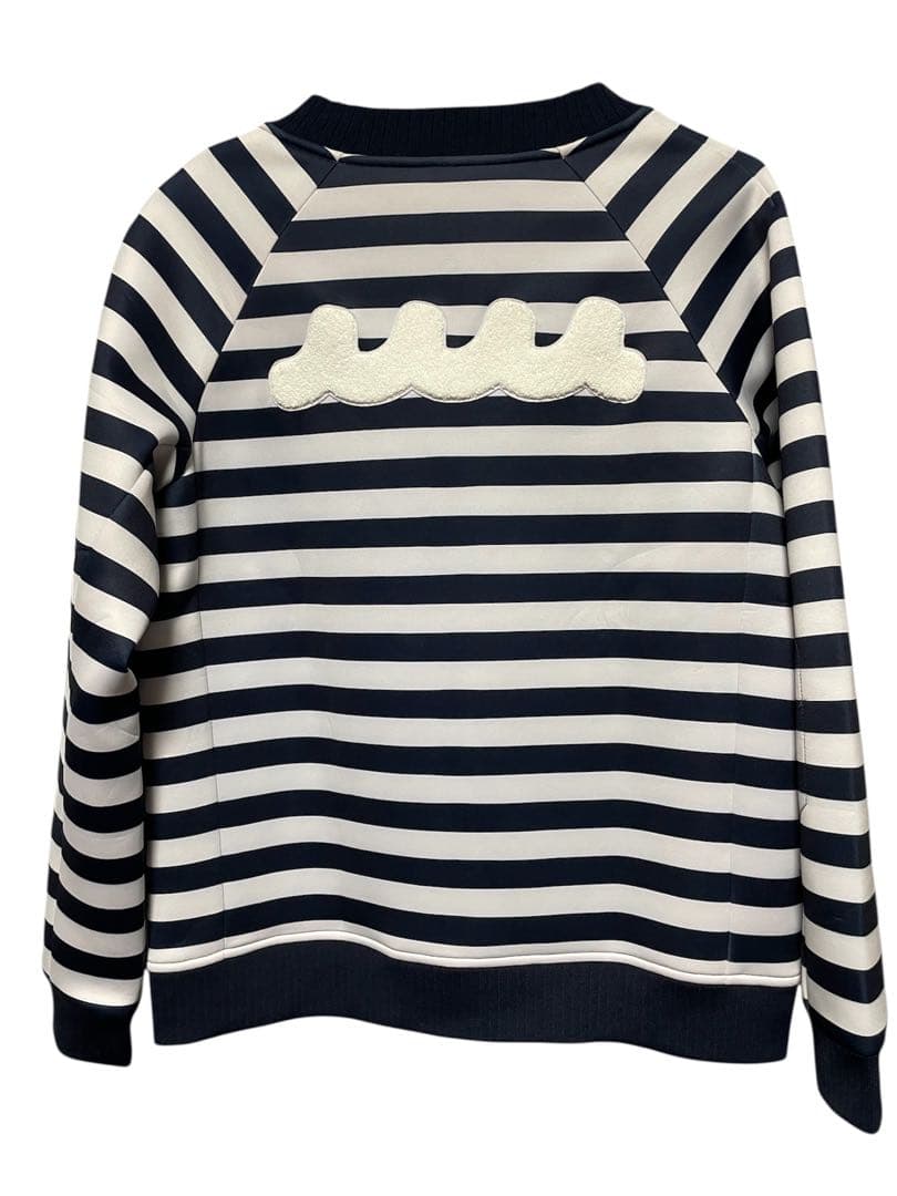 新品 MUTA ストライプ ジップアップジャケット 定価38000円 新品 MUTA