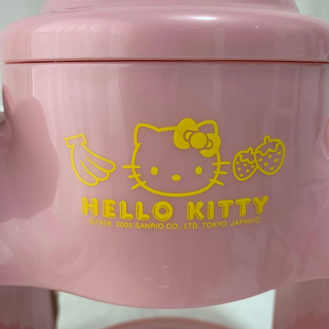 希少】HELLO KITTY 手動かき氷器 箱付 サンリオ 2005 当時物