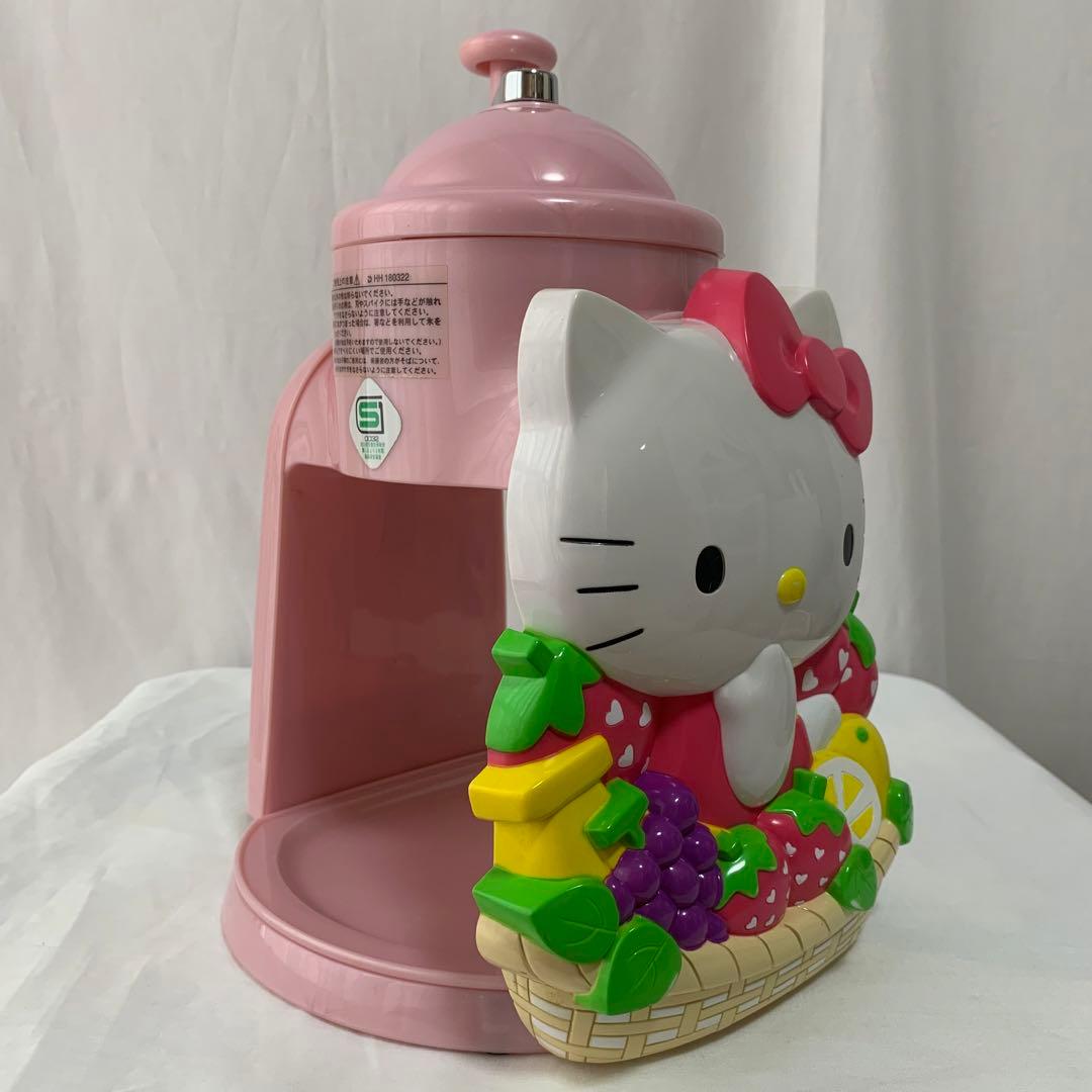 希少】HELLO KITTY 手動かき氷器 箱付 サンリオ 2005 当時物