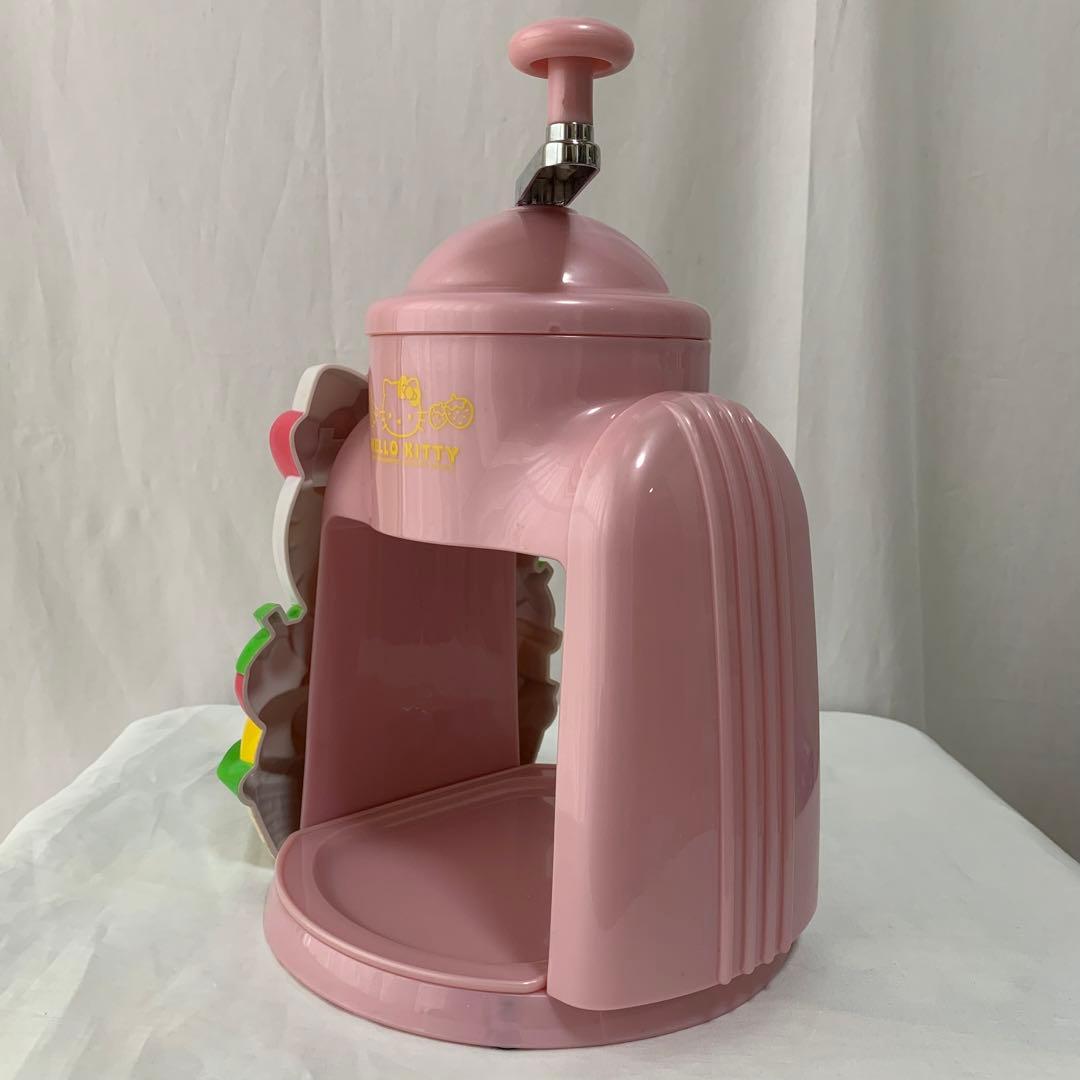 希少】HELLO KITTY 手動かき氷器 箱付 サンリオ 2005 当時物