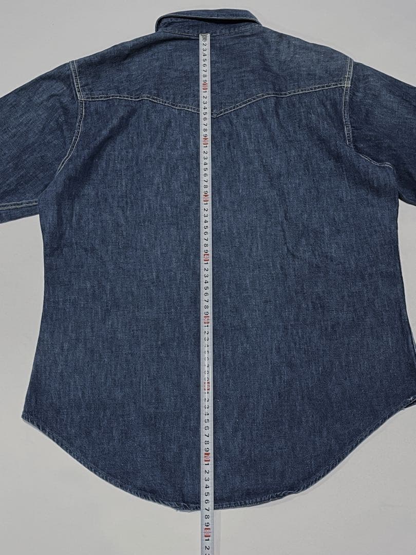60s 白タグ SEARS ROEBUCKS デニムシャツ ウエスタン シアーズ - メルカリ