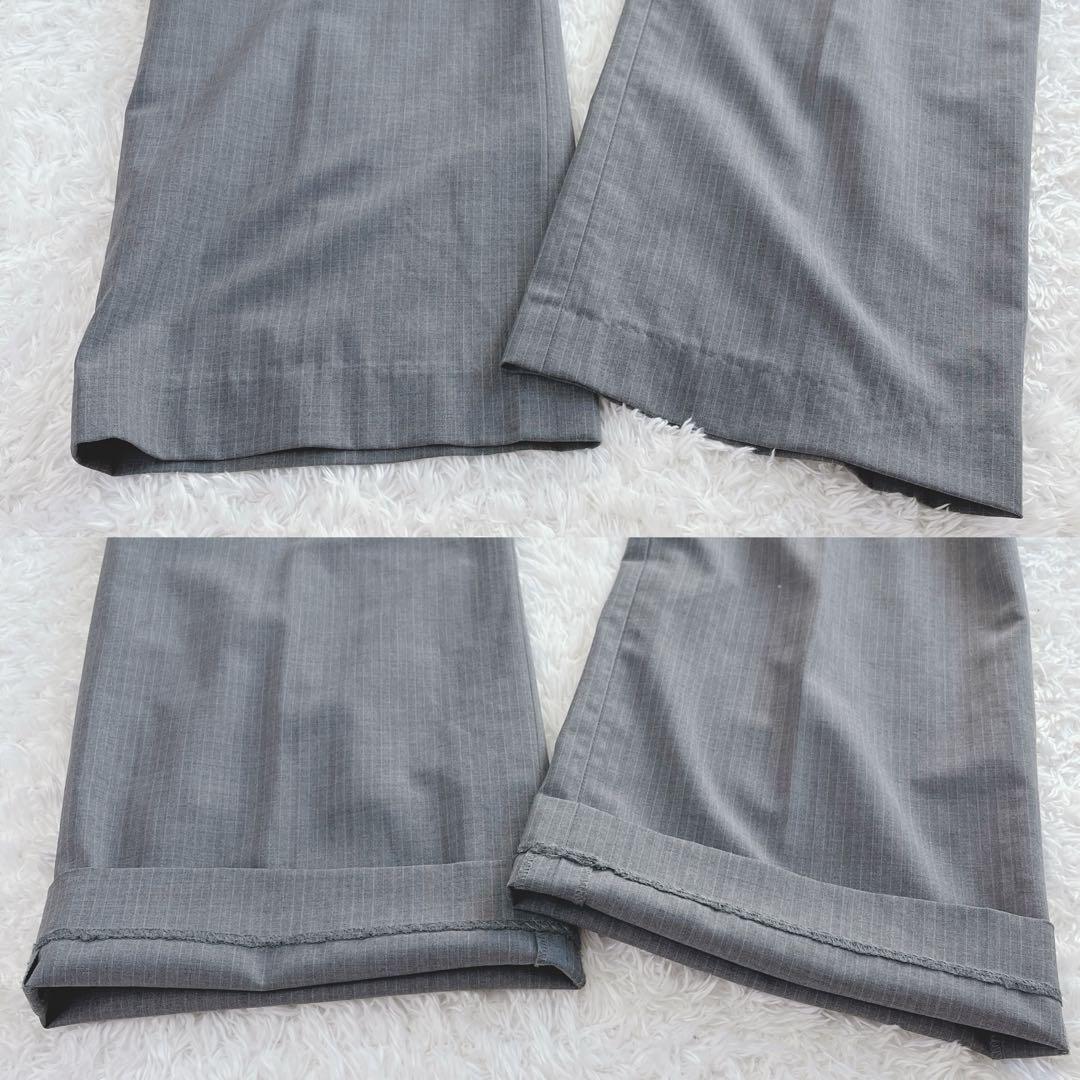 美品✨P.S.FA パンツスーツ セットアップ グレー 大きいサイズ XL