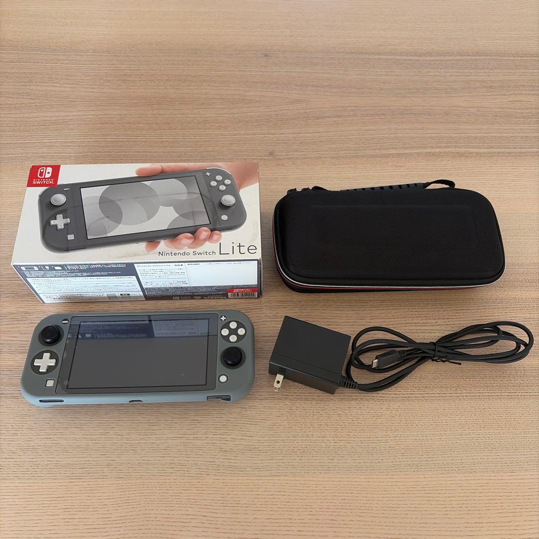 Nintendo Switch Lite グレー 本体 - メルカリ